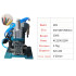 3F Pneumatic stripper Cable core Wire Stripping machine Multi core sheath wire cutting Stripping twisted wire air stripping