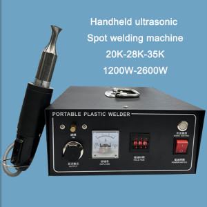 Handheld ultrasonic Spot welding machine For Car interior Plastic Door panel Ribbon Non-woven fabric Mask Plastic welder 28K-35K