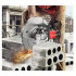 26cm Electric Wall Slotting machine Door Window Grooving machine Concrete Reinforced Cement Red brick wall Cutter+Guide rail