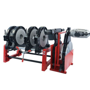 PE pipe Manual Butt Welding machine Four ring Hot melt Pipes Welding machine PPR pipe Butt Welder for Hydropower Engineering