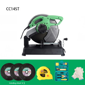 355mm Profile cutter CC14ST steel,angle iron,stone, ceramic tile Multi-functional oblique cutting 45° High speed 2200W