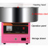 Cotton Candy Machine Commercial stall Electric Fancy Making of Cotton candy