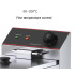 Commercial electric frying furnace 12L Hamburger restaurant Chicken and French fries fryer Powerful Fried fries machine