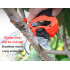 Electric Fruit tree Scissors Rechargeable Trim Branch Tool 98VF Lithium battery PVC pipe Cutter Gardening Pruning tree machine