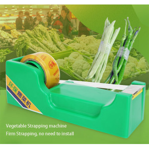 Supermarket Vegetable Strapping machine, Fresh-keeping film/wrapping film Strapping machine, Transparent adhesive tape packaging