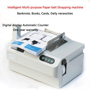 Intelligent Multi-purpose Paper belt Strapping machine Paper tape Packer Automatic Tying machine For Banknote, Daily necessities