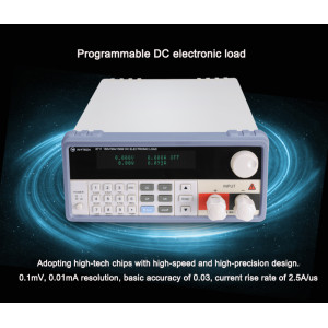 High precision Programmable DC electronic load testing 150V 30A 150W Power detector 150V 60A 300W