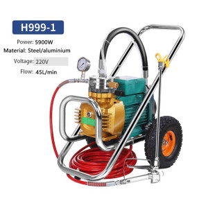 High power 5500W/5800W Emulsion paint Engineering Paint Sprayer Multi functional Electric High Pressure Airless Spraying Machine