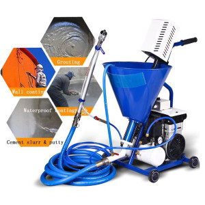 Industrial grade Spraying machine High pressure Grouting machine Cement slurry Putty Waterproof coating Wall paint Sprayer H12