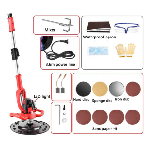 Efficient Cement mortar Polishing machine Concrete Sander Electric wall putty Polishing machine Floor ceiling Polisher