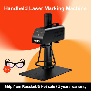 Portable Diaotu B5 Handheld Fiber Laser Marking Machine Metal Nameplate Engraver Engraving Industrial Desktop Laser mark machine