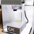 50W JPT Fiber Laser Marking Machine Raycus MAX 20w 30w Stainless Steel Engraver Metal Cutting Silver Gold with Rotary Axis