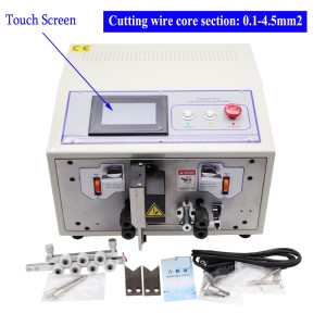 SD-S Touch Screen 0.1-4.5mm2 Automatic Wire Stripping Peeling Cutting Machine SD 220V 110V Cable Cutter Stripper