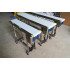 700mm - 2000mm Food Grade Conveyor Belt Machine With Stainless Steel Adjustable Speed  for Automatic Electrical Industrial