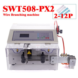 PX2 Computer Automatic Wire Stripper and Bending Machine Branch Flex Flat Cable 2-12P Cable Peeling Stripping Cutting Tool