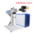 20W 30W 50W 70W 100W Fiber Laser Marking Machine Galvo Scanner Align System Optical Nameplate Engraver with Rotary Axis Optional
