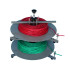 Upgrade 1 to 4 Layer Rotary Wires Feeder Tools Rotating Disc Cable Coil Feeding Machine for Wires Stripping Cutting Machine