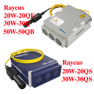 Raycus 20W 30W 50W Fiber Laser Source Making Machine Q-switched Pulse GQM 1064nm for Metal Marking Engraving Tool