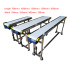 700mm - 2000mm Food Grade Conveyor Belt Machine With Stainless Steel Adjustable Speed  for Automatic Electrical Industrial