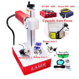 JPT MOPA M7 60W 100W Fiber Laser Marking Cutting Machine 20W 30W 50W 70W Raycus Auto Focus Metal PVC Stainless Steel Engraver