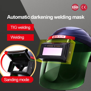 Electric Welding Mask Helmets ，Auto Darkening Helmet MIG MMA，Welding Lens Caps for Welding Machine Professional Eye capacete